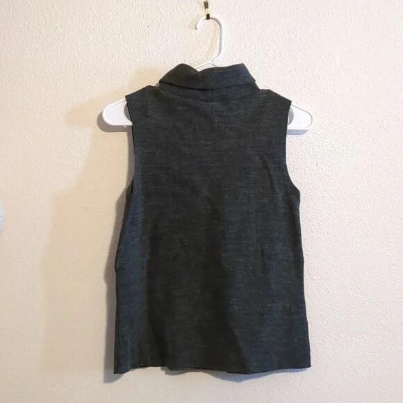 Zara Grey sleeveless turtleneck Small - Picture 4 of 4